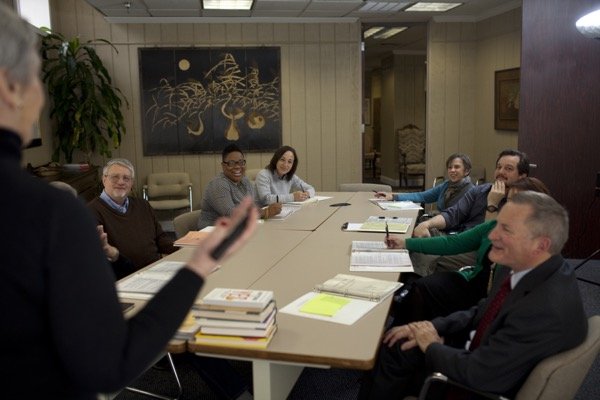 Jenni Berz campaign team meeting